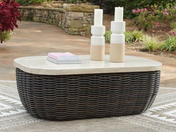 Kimora Outdoor Coffee Table - Image 3