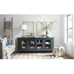 Sawyer 79" Console W/ 4 Doors WDO1250-BDL - Image 4