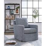 Nenana Next-Gen Nuvella Swivel Glider Accent Chair - Image 3