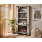 Sawyer 74" Fireplace Display Case WMO3472F12-LGH - Image 4
