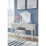 Robbinsdale Mirrored Vanity with Bench - Image 2