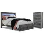 Baystorm King Panel Storage Bed with Chest - Image 3