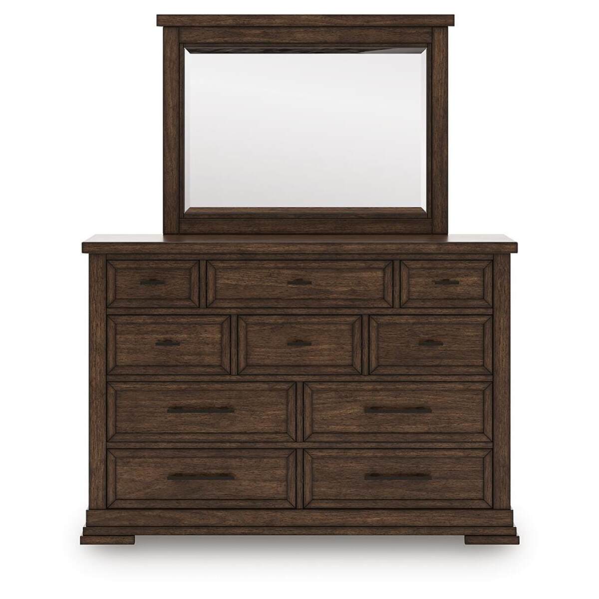 31726f3d67db40bf80e72137a5dd6957 Taffenbrook Dresser and Mirror - Image 1