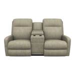 Finley Power Wall Reclining Loveseat w/ Console Headrest & Lumbar - X39747