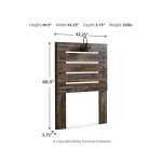 Drystan Twin Panel Headboard - Image 5