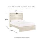 Cambeck Full Panel Storage Bed, 2 Chests and 1 Nightstand - Image 11