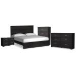 Belachime King Panel Bed, Dresser, Chest and 2 Nightstands - Image 2