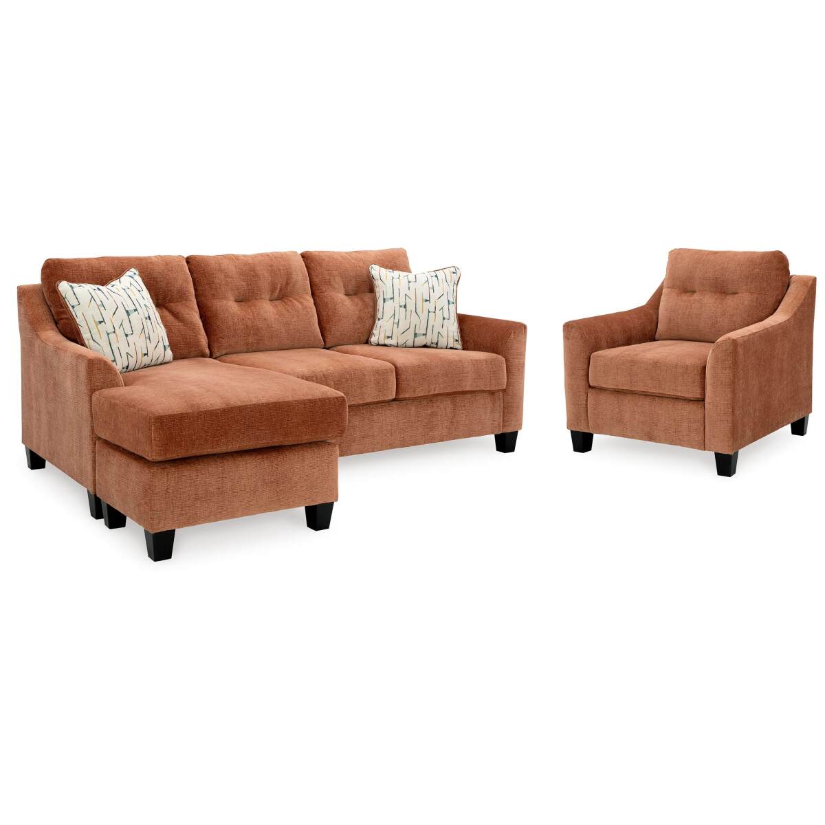 32def0fca0a9d528c5f9229197113301 Amity Bay Sofa Chaise and Chair - Image 1