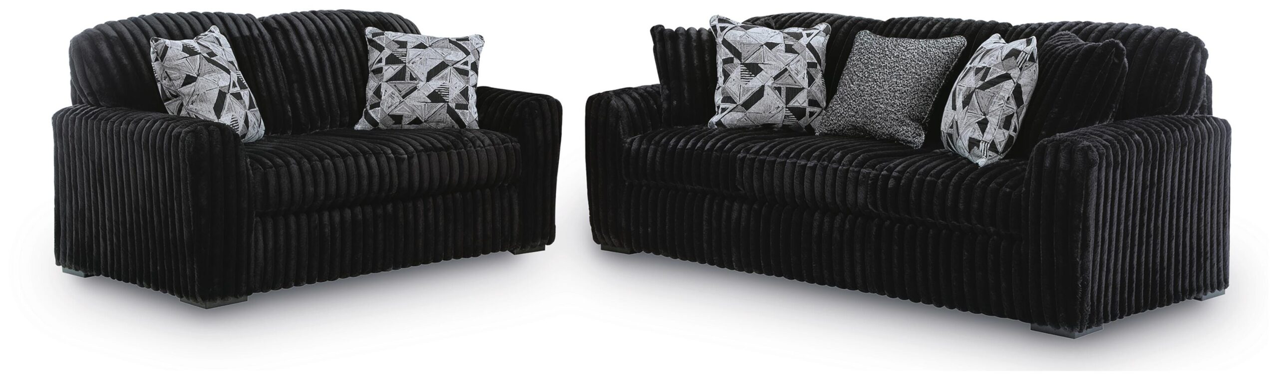 32e0583aa08aaa3895380f40f141e127 Midnight-Madness Sofa and Loveseat - Image 1