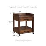 Baldridge Printer Stand - Image 5