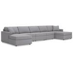 Modmax 5-Piece Double Chaise Sectional - Image 2
