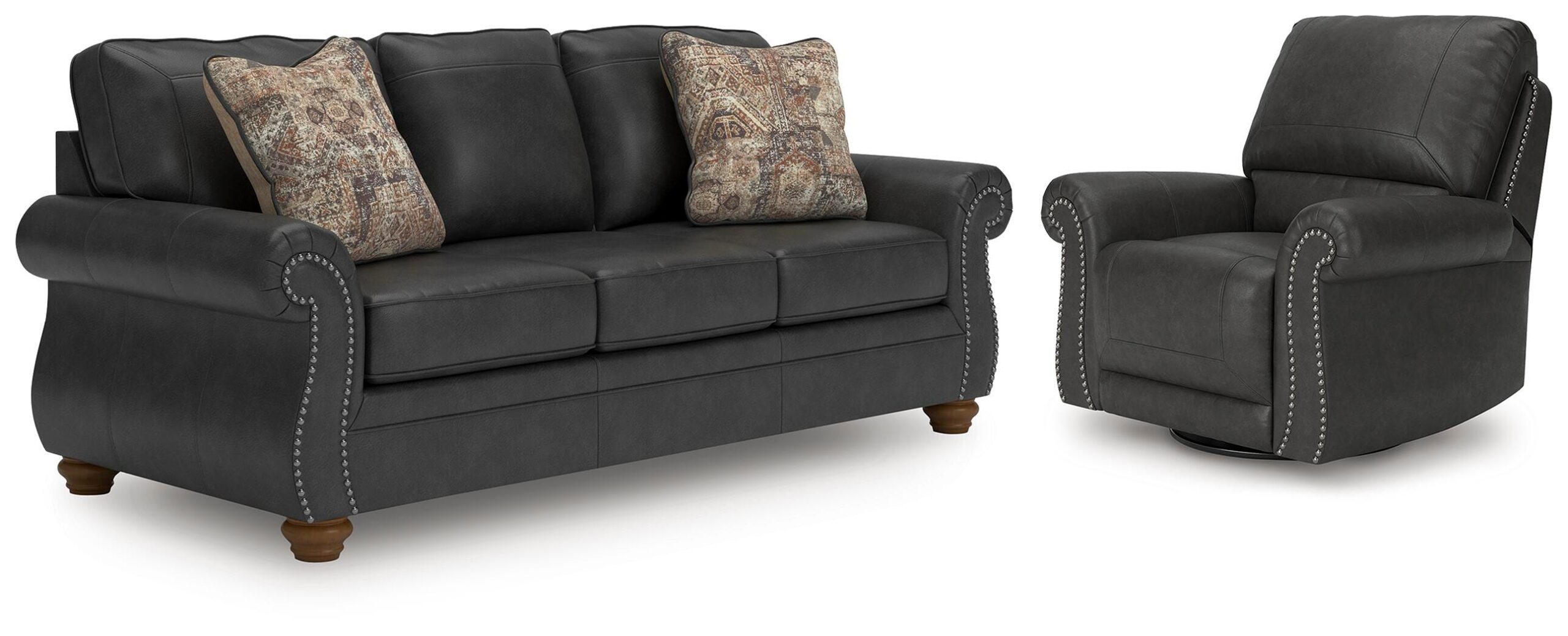 332d247405a510dc2a6b83cb8d4aa0a2 Chasemore Sofa and Recliner - Image 1