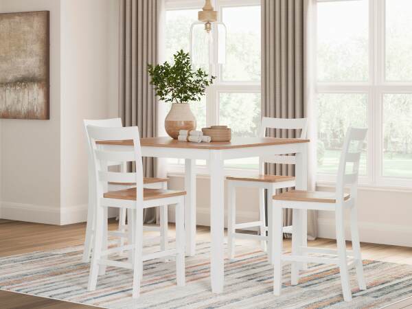 Gesthaven Counter Height Dining Table and 4 Barstools (Set of 5) - Image 3