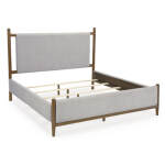 Lyncott California King Upholstered Rails