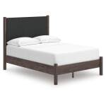 Pamytta Full Upholstered Platform Bed, Dresser and Mirror - Image 11