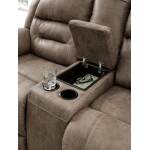 Stoneland Power Reclining Loveseat with Console - Image 7