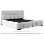 Grendusk King/California King Upholstered Headboard/Footboard/Bunkie Board - Image 2
