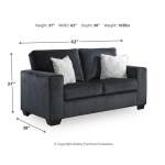 Altari Sofa Sleeper, Sofa, Loveseat, and Ottoman - Image 6