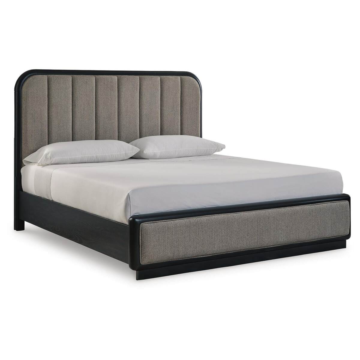 34394fcc02c29a023a368c91e4f3fee1 Rowanbeck King Upholstered Panel Bed - Image 1