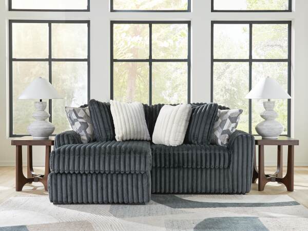 Midnight-Madness 2-Piece Sectional with Chaise - Image 3