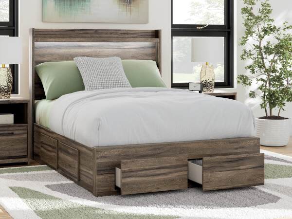 Elbrim Full Panel Storage Bed, Dresser and Mirror - Image 21