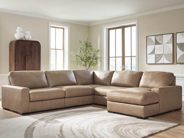 Veronella 5-Piece Sectional with Chaise - Image 3