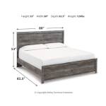 Bronyan King Panel Bed, Dresser and Mirror - Image 9