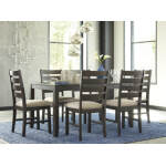 Rokane Dining Table and Chairs (Set of 7)