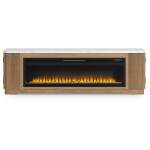 Camdill 80" TV Stand with Electric Fireplace