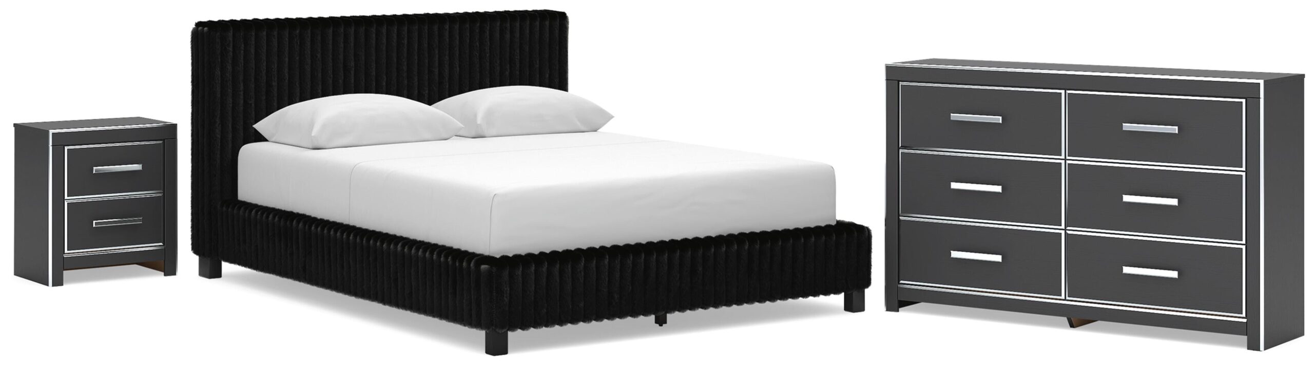 36200ab55b8bb03ec128f3d5721c8ec6 Zuraleus Queen Upholstered Bed, Dresser and Nightstand - Image 1