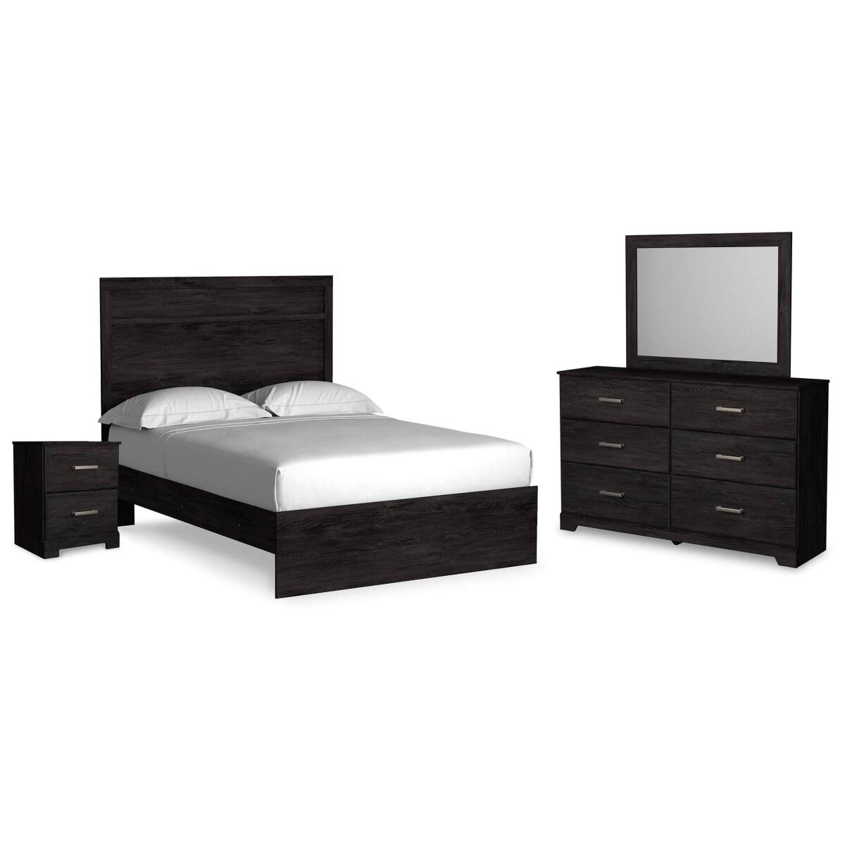 36dad627f537969152cc1469fb3ae163 Belachime Full Panel Bed, Dresser, Mirror and Nightstand - Image 1