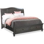 Oxford Sleigh Bed I07BRGRP17