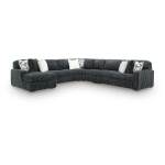 Midnight-Madness 5-Piece Sectional with Chaise