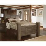 Juararo Queen Poster Bed and 2 Nightstands - Image 8