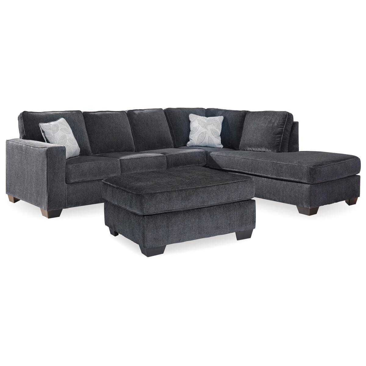 37a6b268a3058d6fe153ea7247a443e9 Altari 2-Piece Sectional and Ottoman - Image 1