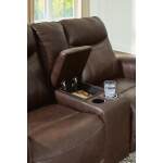 Gravier Power Reclining Loveseat with Console - Image 8