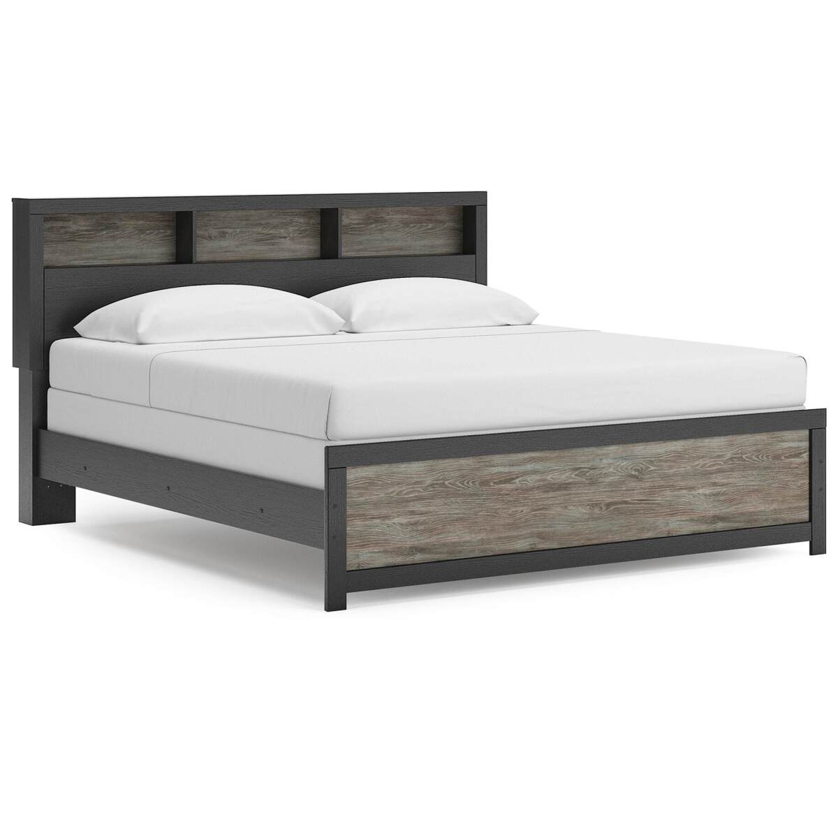 37dbacddbd510d26860815734e5a9db7 Broachmyn King Bookcase Panel Bed - Image 1