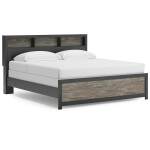 Broachmyn King Bookcase Panel Bed