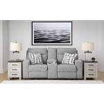 Biscoe Power Reclining Loveseat with Console - Image 3