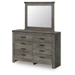 Frandern Twin Bookcase Bed with Storage, Dresser and Mirror - Image 9