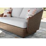 Double Point Outdoor Loveseat/2 Swivel Chairs (Set of 3) - Image 7