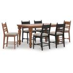 Greddinton Counter Height Dining Table and 6 Barstools - Image 2
