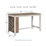 Skempton Counter Height Dining Table and 4 Barstools - Image 4