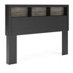 Broachmyn Lighted Queen Bookcase Headboard