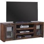 Contemporary Alder 72" Console W/ Doors DL1073-GRY - Image 3