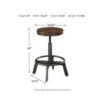 Torjin Counter Height Dining Table and 2 Barstools - Image 8