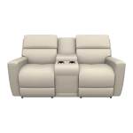 Apollo Power Reclining Loveseat w/ Console Headrest & Lumbar - X49757