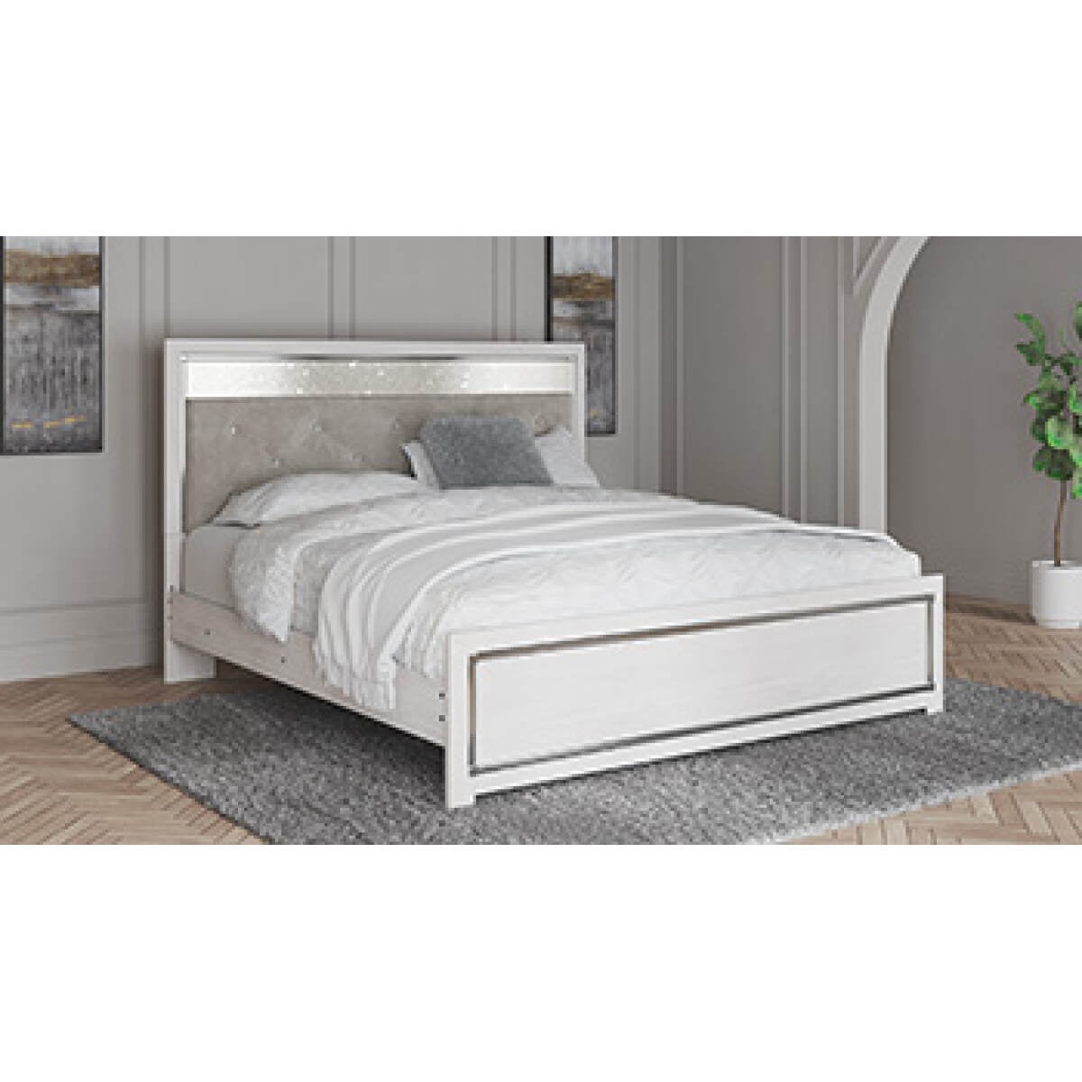 39d011426f8f83b17ee5ad637cc31219 Altyra King Panel Bed - Image 1