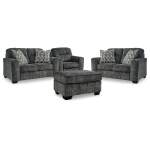 Lonoke 2 Loveseats, Oversized Chair and Ottoman
