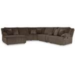 Top Tier 6-Piece Reclining Sectional with Chaise